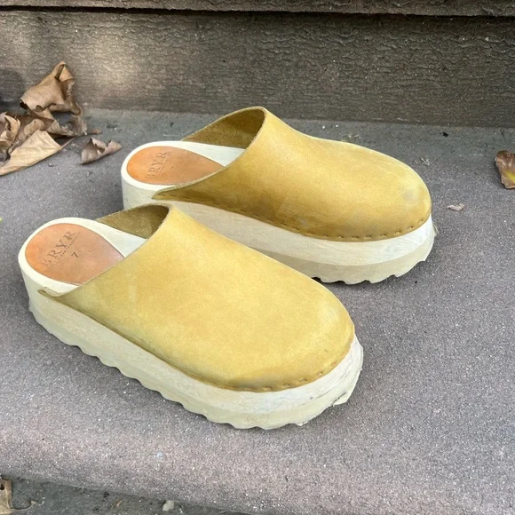Bryr Chonk in Fennel - Platform Clogs sz7 - Picture 4 of 6